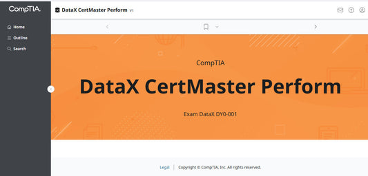 Best Price Guarantee ✅ CompTIA DataX CertMaster Perform (V1)