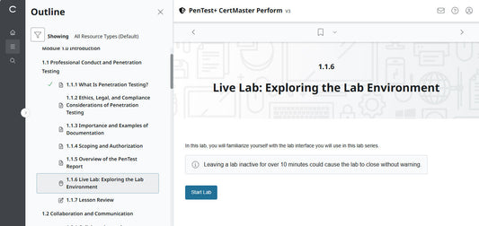 Best Price Guarantee ✅ CompTIA PenTest+ CertMaster Perform PT0-003 (V3)