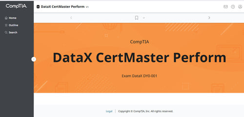 Best Price Guarantee ✅ CompTIA DataX CertMaster Perform (V1)