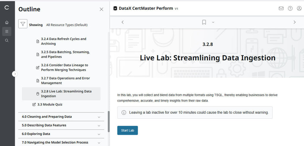 CompTIA DataX CertMaster Perform (V1)