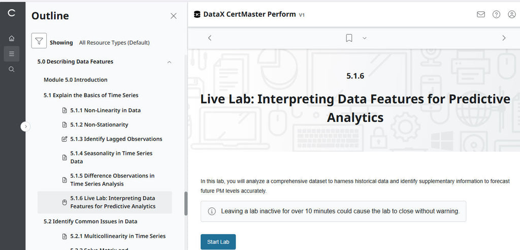 CompTIA DataX CertMaster Perform (V1)